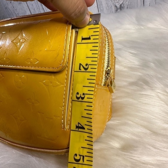 LOUIS VUITTON vernis beltbag / bumbag in mustard - Picture 16 of 17